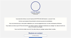 Desktop Screenshot of expofrance2025.com